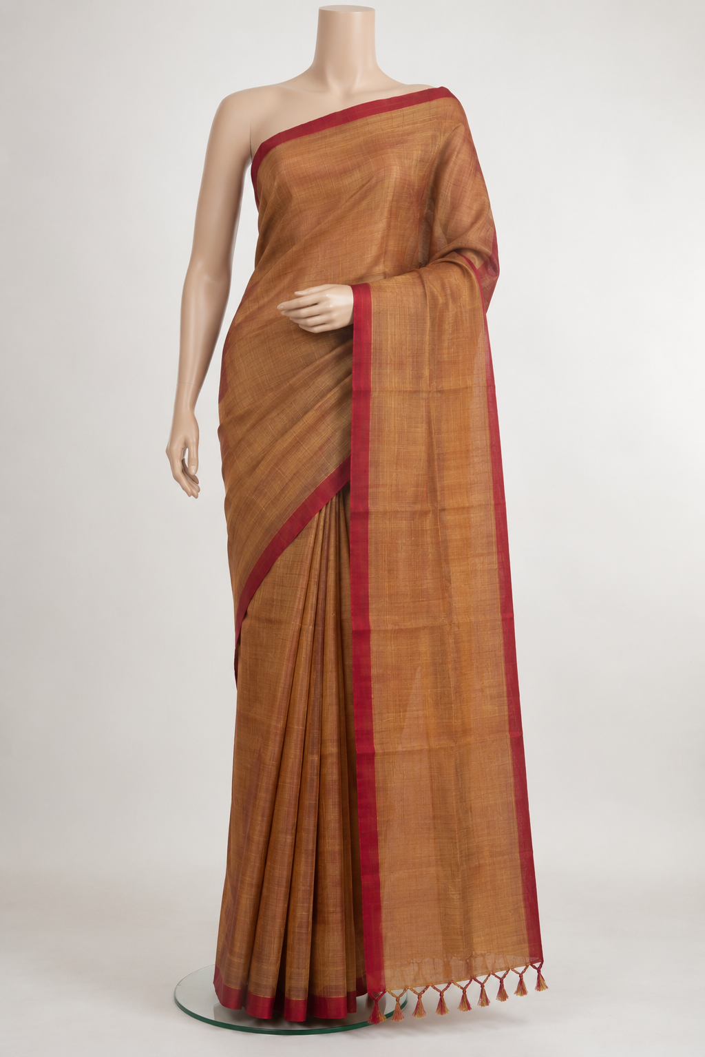 Amber Mangalagiri Silk Saree with Blouse