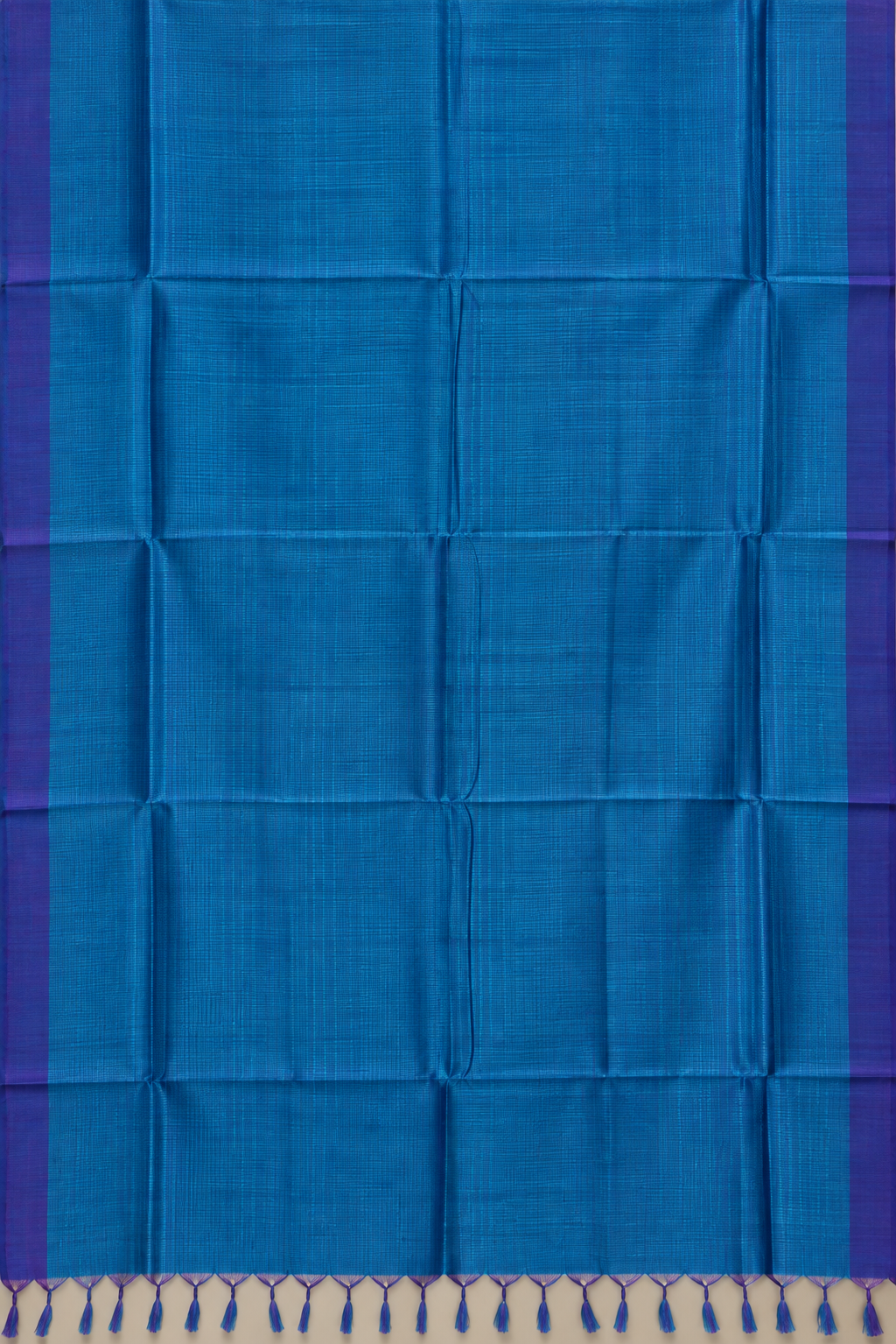 Blue Mangalagiri Silk Saree with Blouse